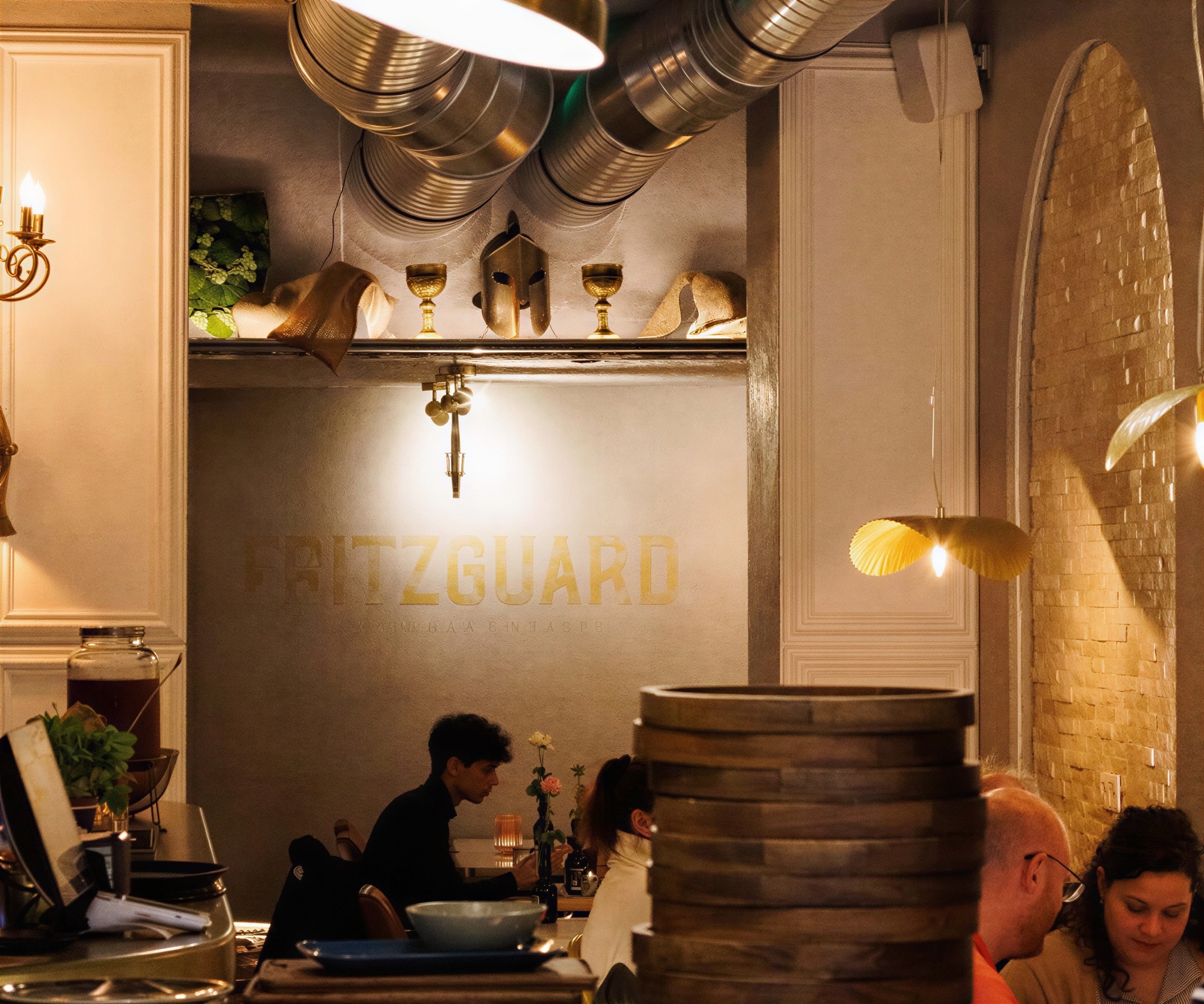 Brussel inside restaurant